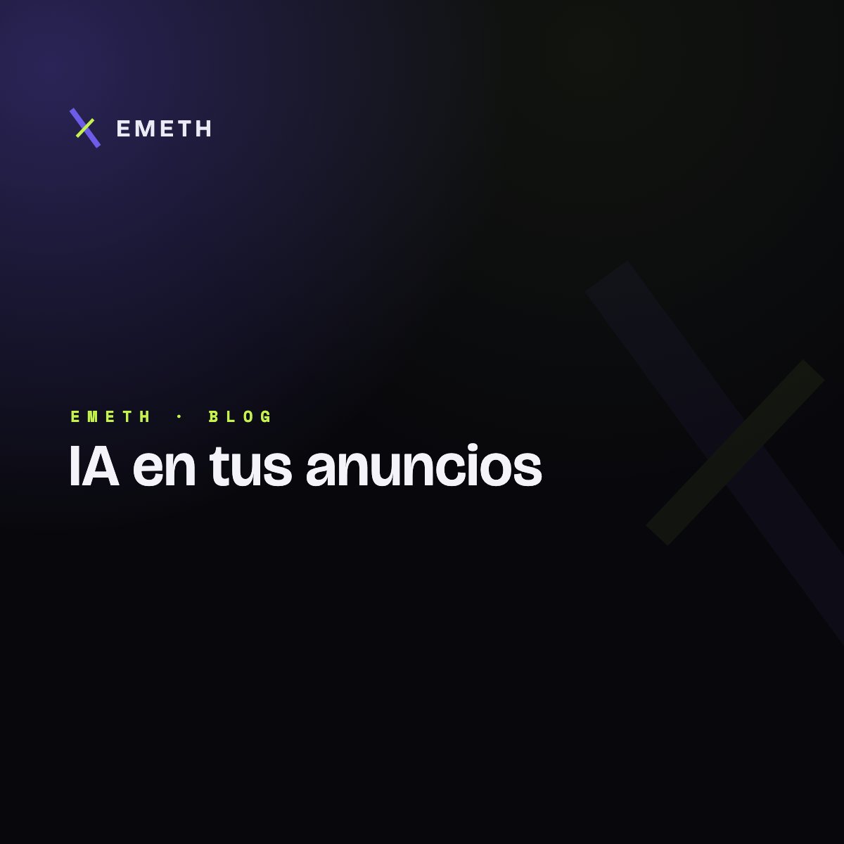 Portada del artículo: un agente de IA gestionando anuncios